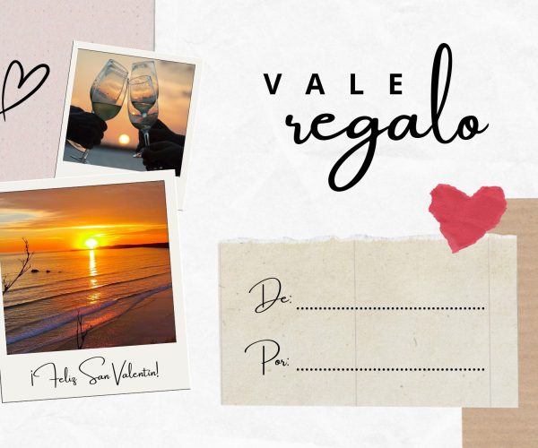 Copia de Vale Regalo de Reyes Magos Escapada Romántica Elegante Blanco y Rojo